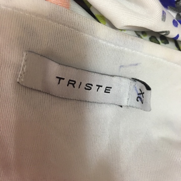 Triste Plus Size 2X A Line Floral Dress NWOT - Picture 8 of 8